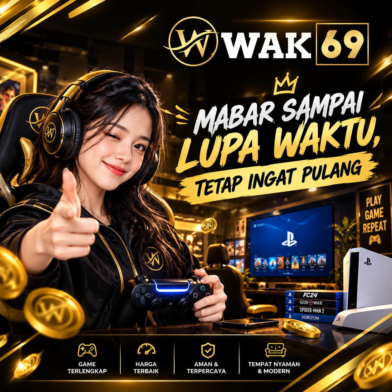 WAK69 : Tempat Mabar Seru, Harga Bersahabat